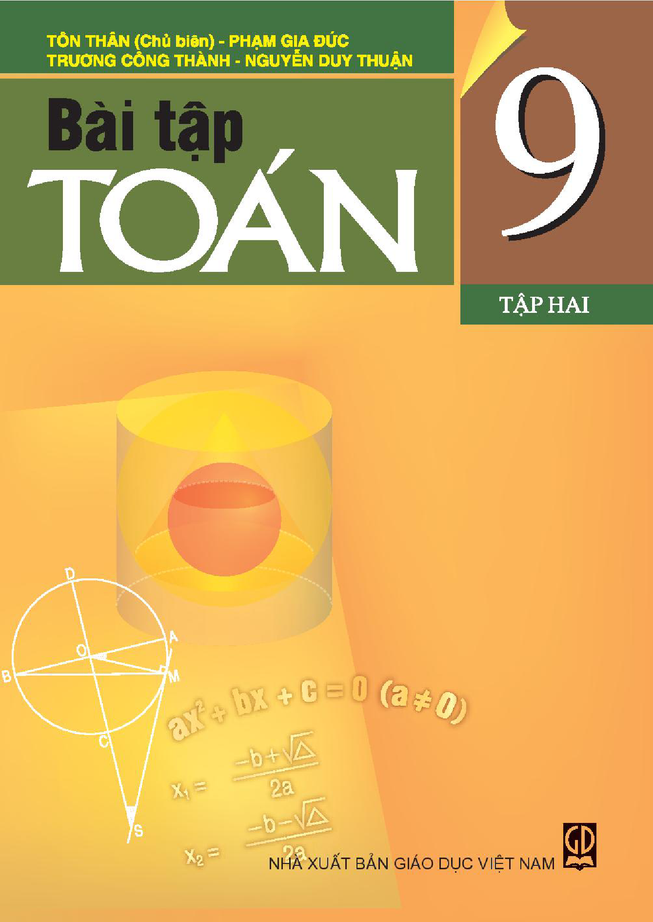 Bài tập Toán 9 - Tập 2