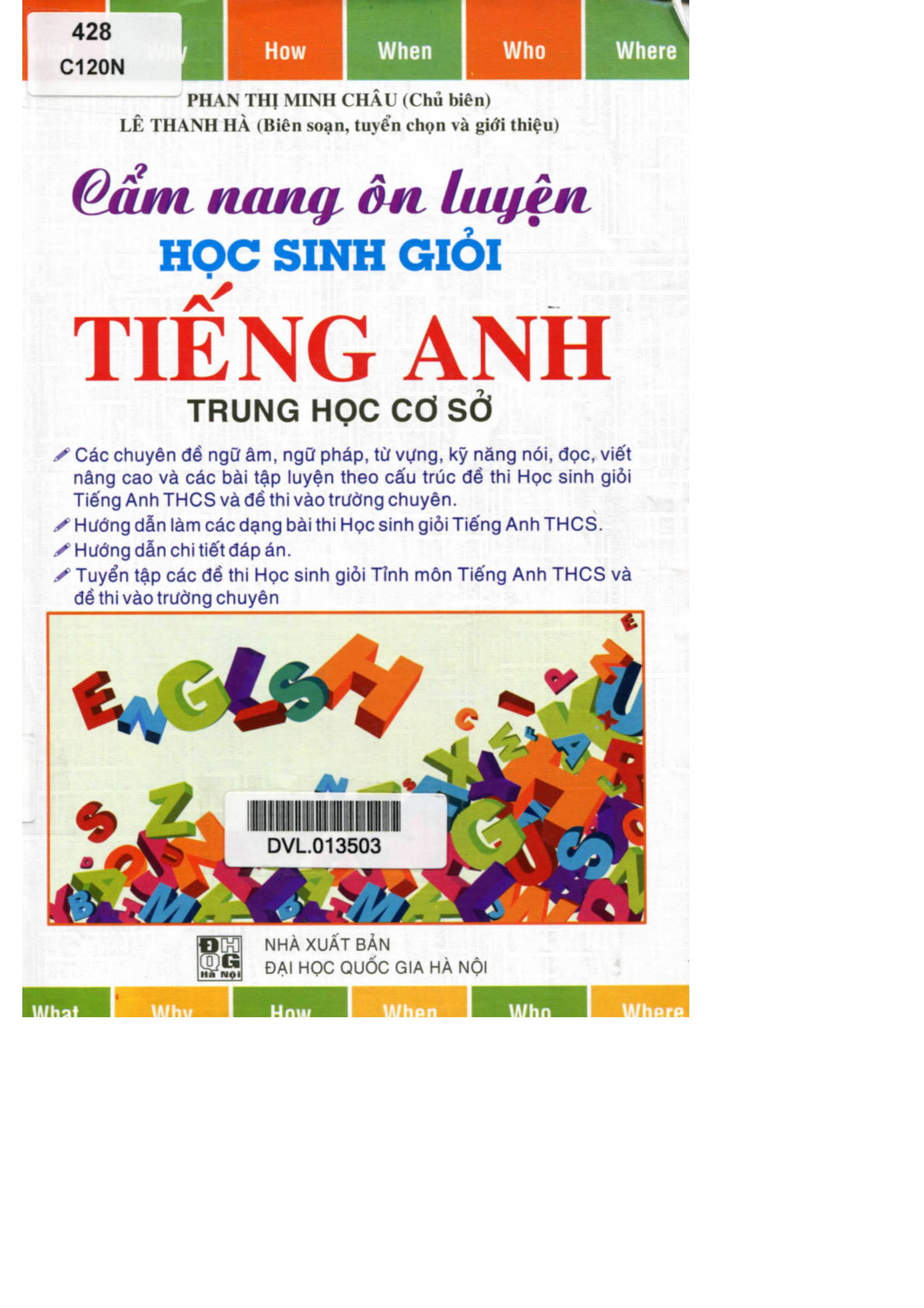 Cẩm nang ôn luyện học sinh giỏi Tiếng Anh THCS