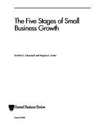 Harvard Business Review - The 5 Stages Of Small Business Growth