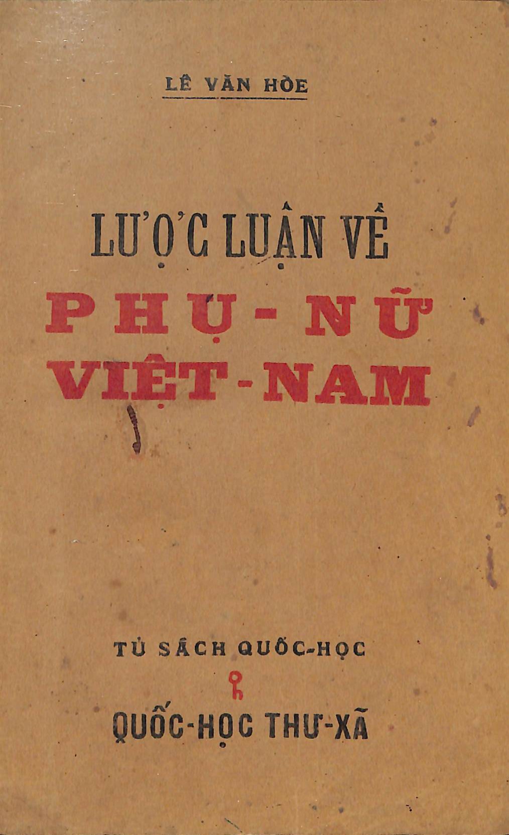 Lược luận về phụ nữ Việt Nam - Lê Văn Hòe