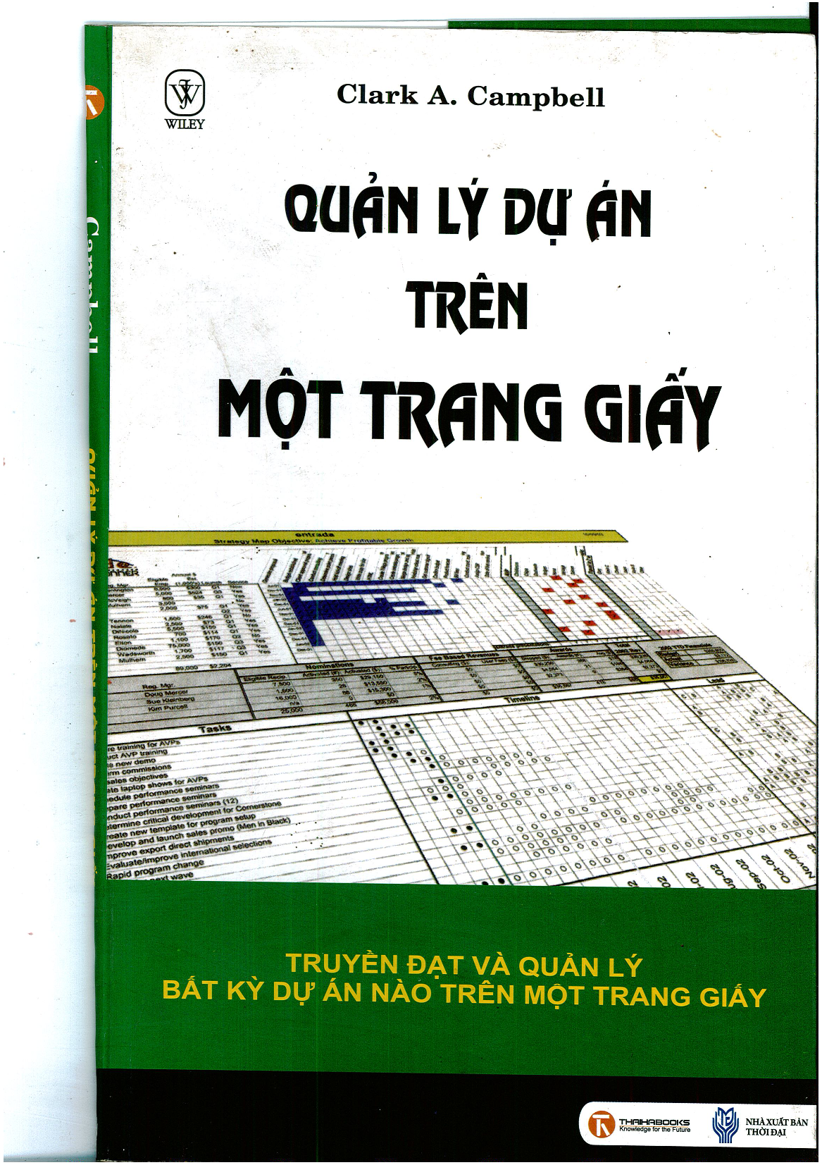 Quản Lý Dự Án Trên Một Trang Giấy