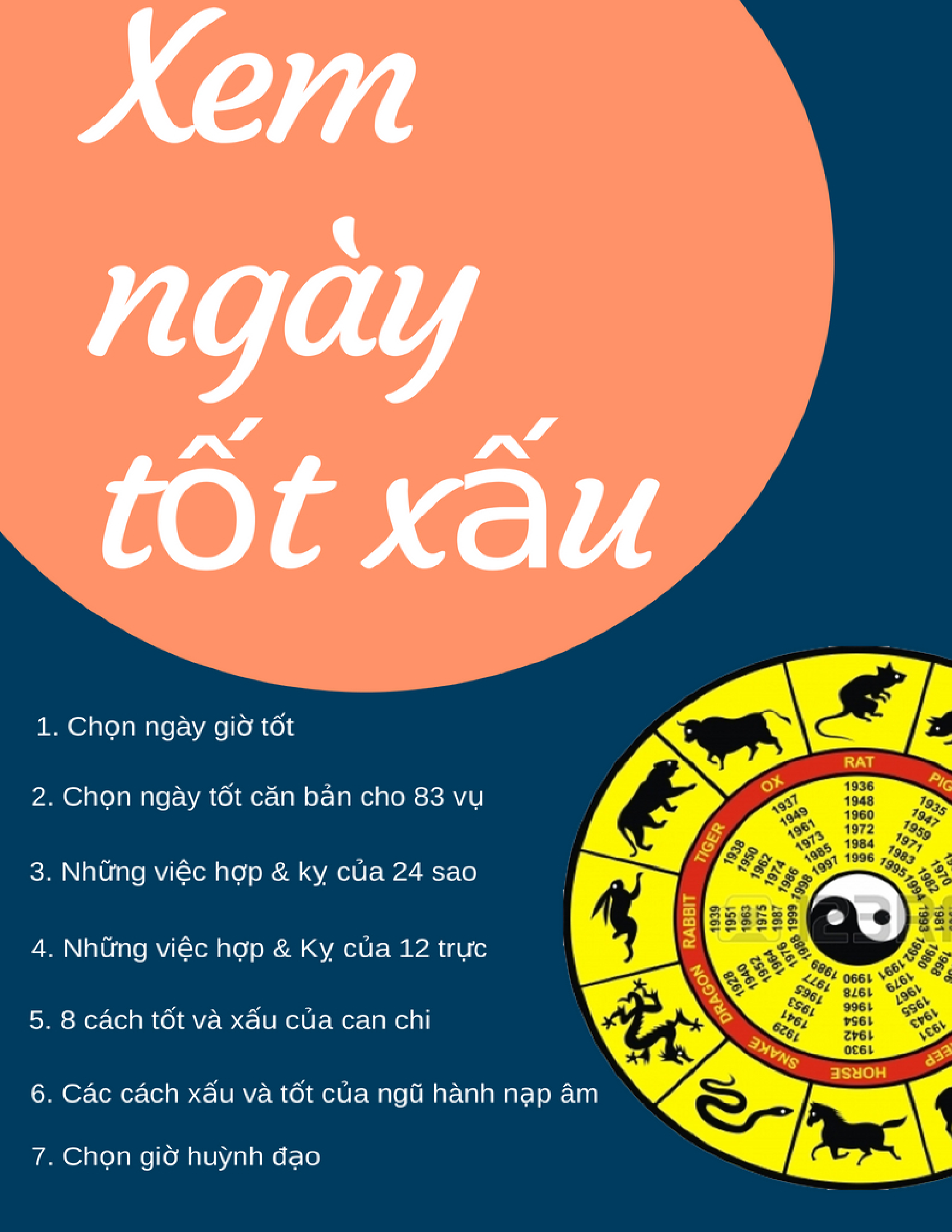 Xem ngày tốt xấu